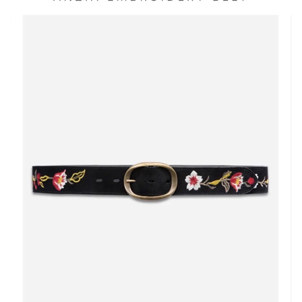 Johnny Was Anzia Embroidery Belt NWT (sold out)